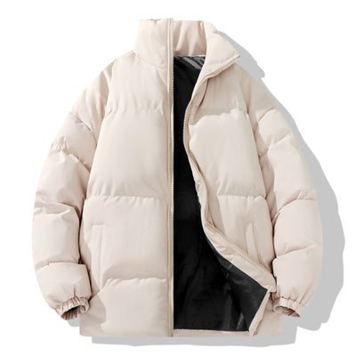 Chaqueta Acolchada de Algodón para Hombre Talla Grande - Image 4