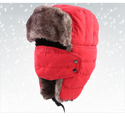 Gorro Máscara Protector de Oídos para Otoño e Invierno