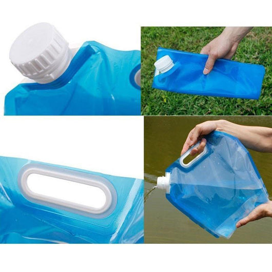 Bolsa de Agua Plegable Portátil para Camping y Senderismo - Image 23