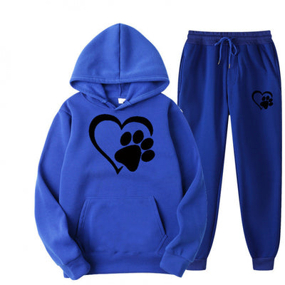 Conjuntos de Sudaderas Estampadas para Hombre y Mujer - Otoño e Invierno - Image 12