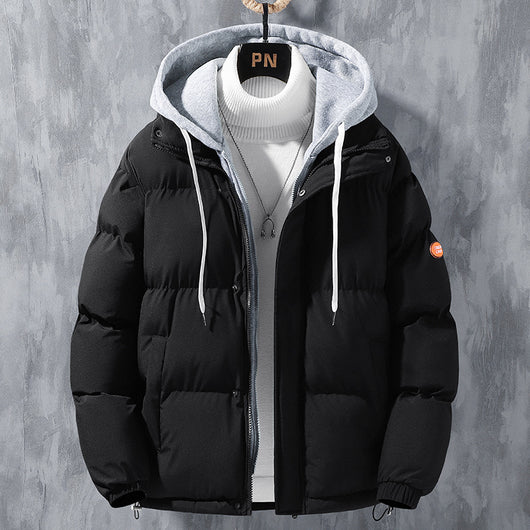 Chamarra de Invierno para Hombre con Capucha, Cortavientos y Aislante - Image 3