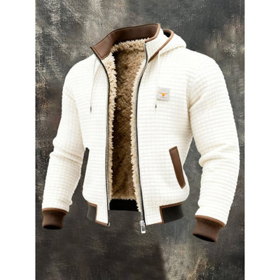 Sudadera con Capucha a Cuadros para Hombre - Diseño que Favorece tu Figura - Image 5