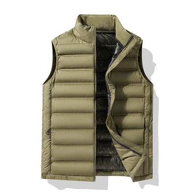 Chaleco Térmico Talla Grande con Cuello Alto y Grafeno - Image 4