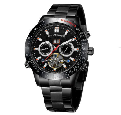 Reloj Automático Tourbillon Multifuncional de Precisión - Image 8