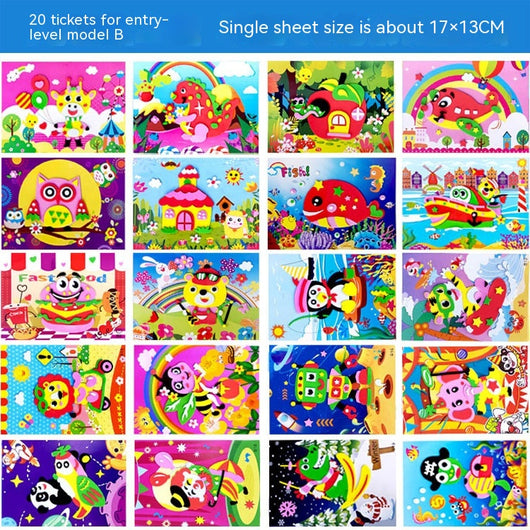 Pegatinas 3D Impresas Creativas para Niños - Image 6