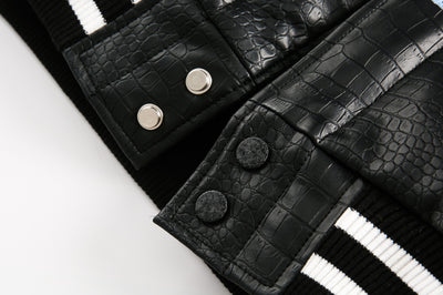 Chaqueta de Vuelo con Bordados en Parche - Image 16