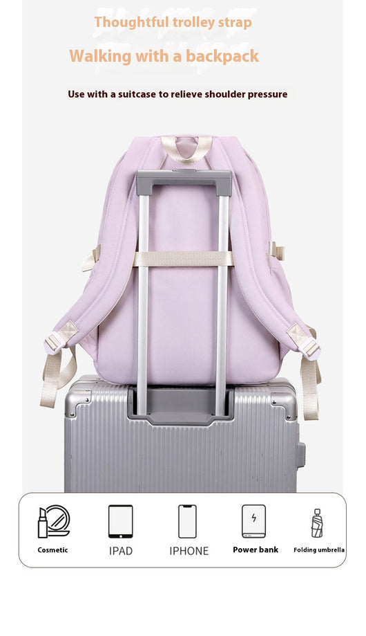 Mochila Escolar Impermeable de Gran Capacidad y Múltiples Compartimentos para Niñas - Image 17