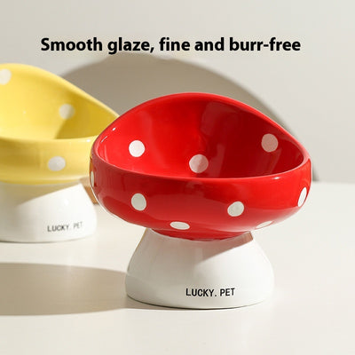 Comedero Cerámico Inclinado para Gatos - Protección Cervical y Digestión - Image 4
