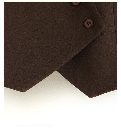 Chaleco Abrigo de Lana Diseño Retro - Image 13