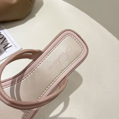 Sandalias Deslizables Gruesas para Mujer - Versátiles y Cómodas - Image 4