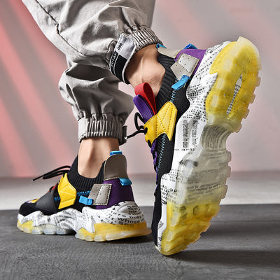 Zapatillas Deportivas Tejidas Transpirables con Estampado - Image 12