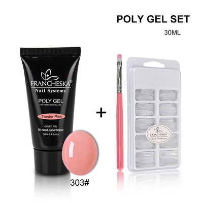 Kit de Extensiones de Uñas con Fotocurado Rápido e Indoloro - Image 16