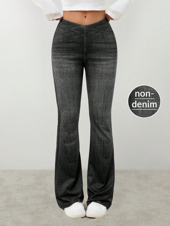 Pantalones Deportivos Casuales con Levantamiento de Caderas