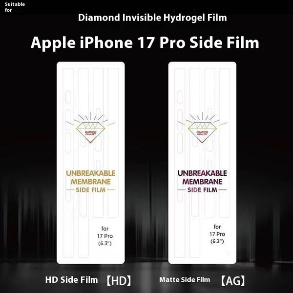 Película de Borde Diamante Esmerilado para Laterales