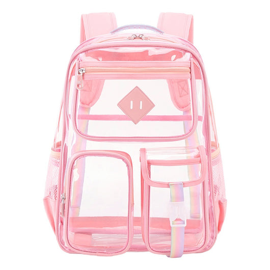 Mochila Escolar Transparente Impermeable para Primaria y Secundaria - Image 6