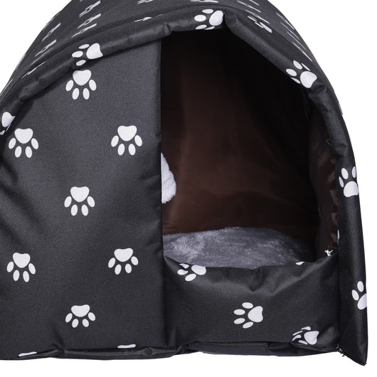 Casa para Gatos de Exterior con Tela Oxford Impermeable y Protección Solar - Image 10