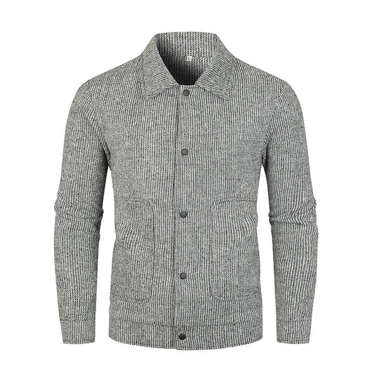 Saco Casual de Hombre con Solapa - Manga Larga Moderno - Image 3