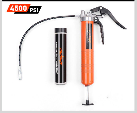 Pistola Engrasadora Autocebante con Cilindro Transparente