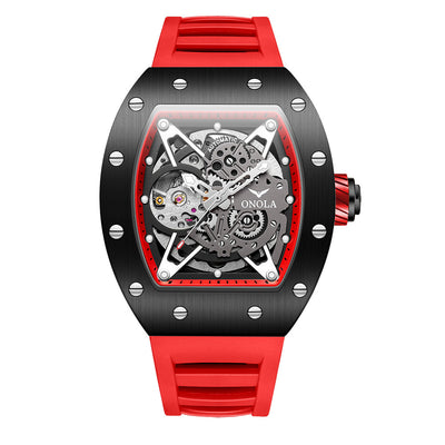 Reloj Deportivo Automático con Banda de Silicona para Hombre - Image 15