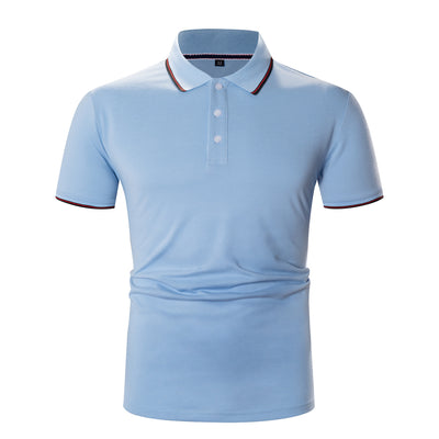 Camisa Casual de Solapa con Manga Corta Absorbente - Image 11