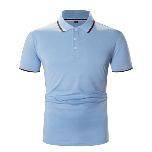 Camisa Casual de Solapa con Manga Corta Absorbente - Image 11