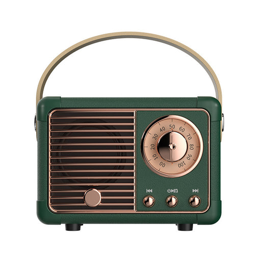 Parlante Bluetooth Retro Portátil - Sonido Inalámbrico para Móvil y Computadora - Image 4