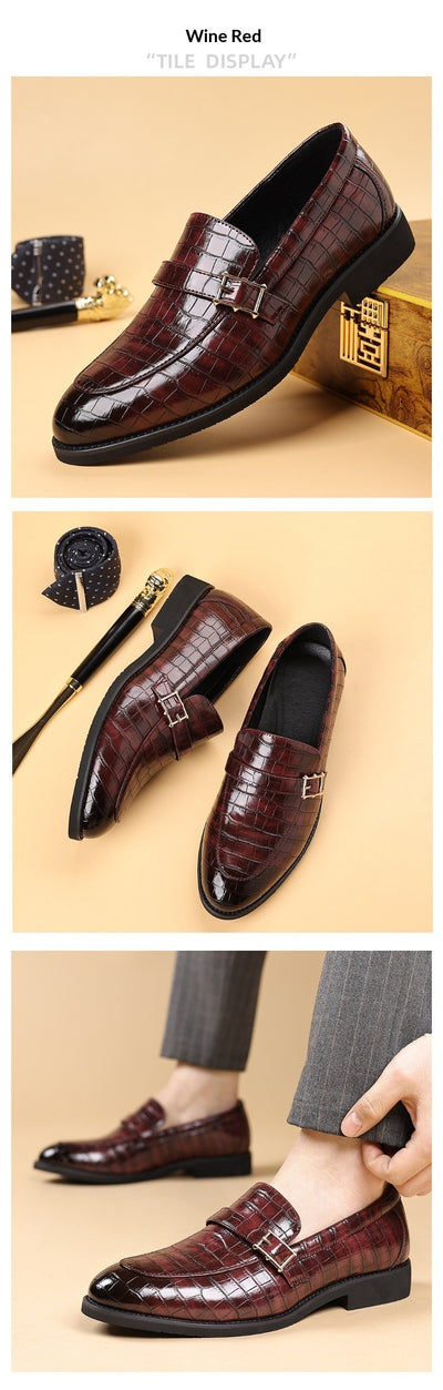 Zapatos de Cuero Casual Plus Size para Hombre - Estilo Moderno y Cómodo - Image 15