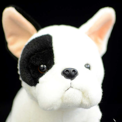 Peluche Perro Bulldog Francés Adorable Posición Sentada - Image 5