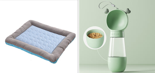 Colchoneta Refrescante para Perros y Gatos - Cama Fresca de Seda de Hielo Azul - Image 14