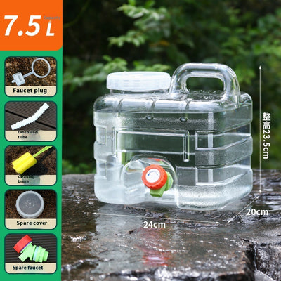 Cubo de Agua Portátil con Grifo para Camping y Viajes - Image 13