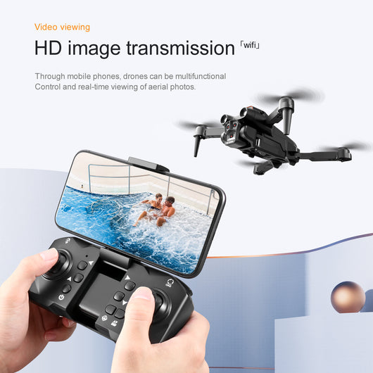 Dron S92 con Triple Cámara, Posicionamiento por Flujo Óptico y Control Remoto - Image 27