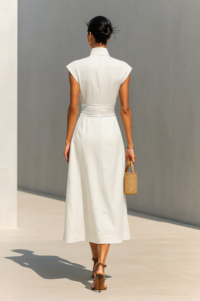 Falda Midi Cintura Alta para Primavera y Verano - Image 14