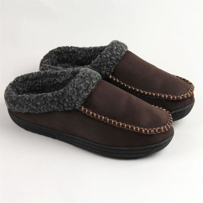 Pantuflas de Algodón para Hombre - Uso Exterior e Interior Invierno - Image 8