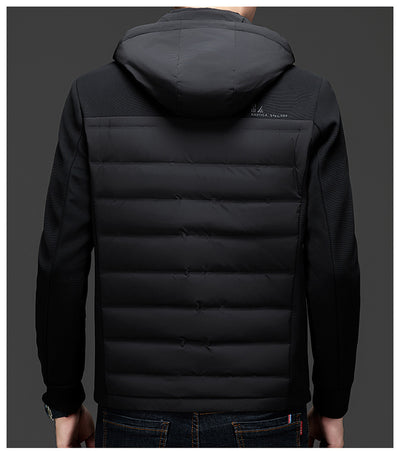 Chaqueta Acolchada de Plumón de Pato con Capucha - Image 20