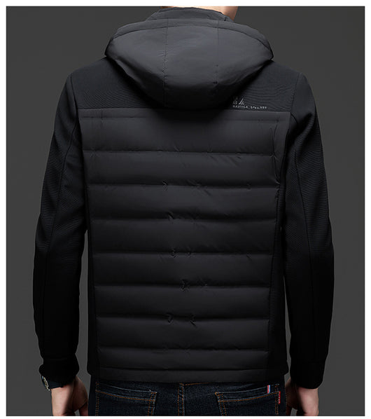 Chaqueta Acolchada de Plumón de Pato con Capucha - Image 20