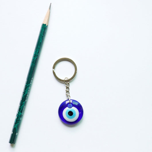 Colgante Ojo Turco Azul Cristal Retro Creativo - Image 9