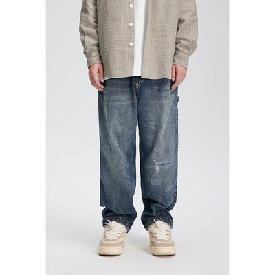 Jeans Rectos Holgados Lavados para Primavera - Versátiles y Cómodos - Image 3