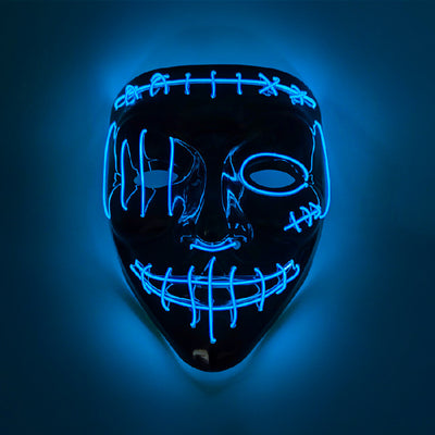 Máscara LED Luminosa en Forma de V para Halloween - Image 15