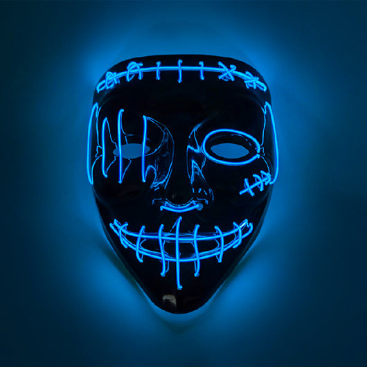 Máscara LED Luminosa en Forma de V para Halloween - Image 15