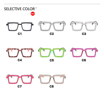 Gafas Cuadradas Anti Luz Azul TR90 - Protección Visual Moderna - Image 26