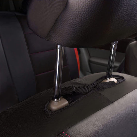 Funda de Asiento de Auto con Costura Sándwich en Cuero PU Premium - Image 36
