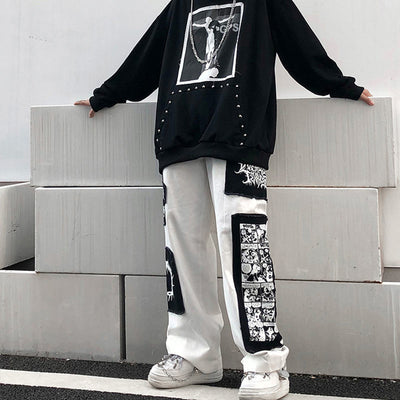 Pantalón Recto Largo Casual Estilo Urbano Moderno Hombre - Image 10