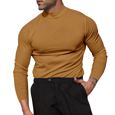 Suéter de Cuello Medio en Cashmere para Hombre - Image 13