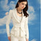 Traje Ejecutivo Mujer Colores Sólidos Premium