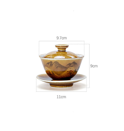 Juego de Té Artesanal con Horno de Cerámica Personalizable - Image 13