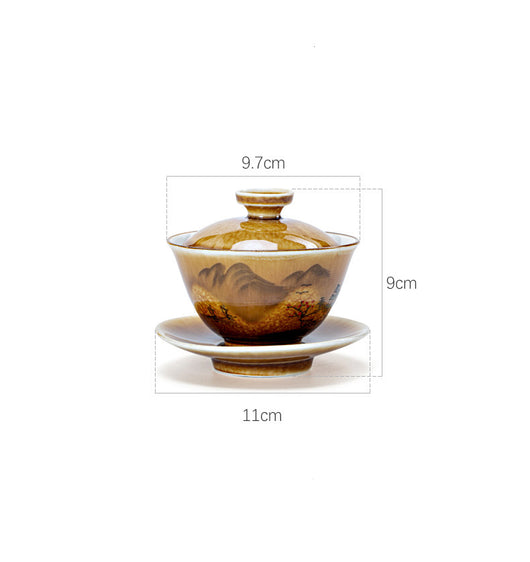 Juego de Té Artesanal con Horno de Cerámica Personalizable - Image 13