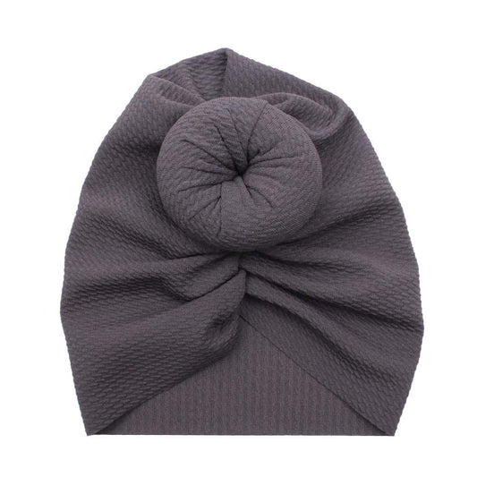 Diadema Tejida para Bebé con Bolita - Accesorio Infantil Estilo Indio