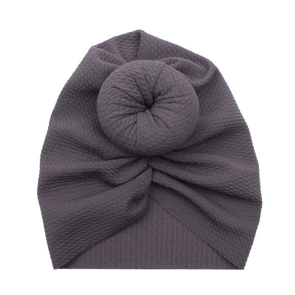 Diadema Tejida para Bebé con Bolita - Accesorio Infantil Estilo Indio