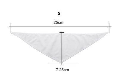 Toalla Triangular para Mascotas con Impresión por Transferencia de Calor - Image 16
