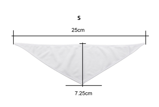 Toalla Triangular para Mascotas con Impresión por Transferencia de Calor - Image 16